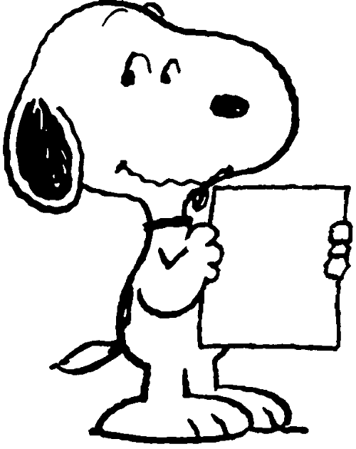 Free Snoopy Clip Art 