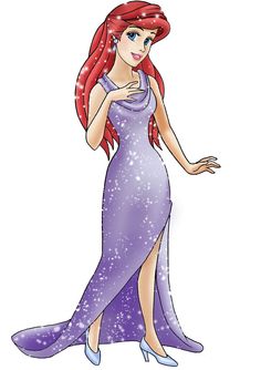 Ariel Sparkle Mermaid Clipart