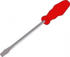 Screwdriver clip art Free vector for free download about