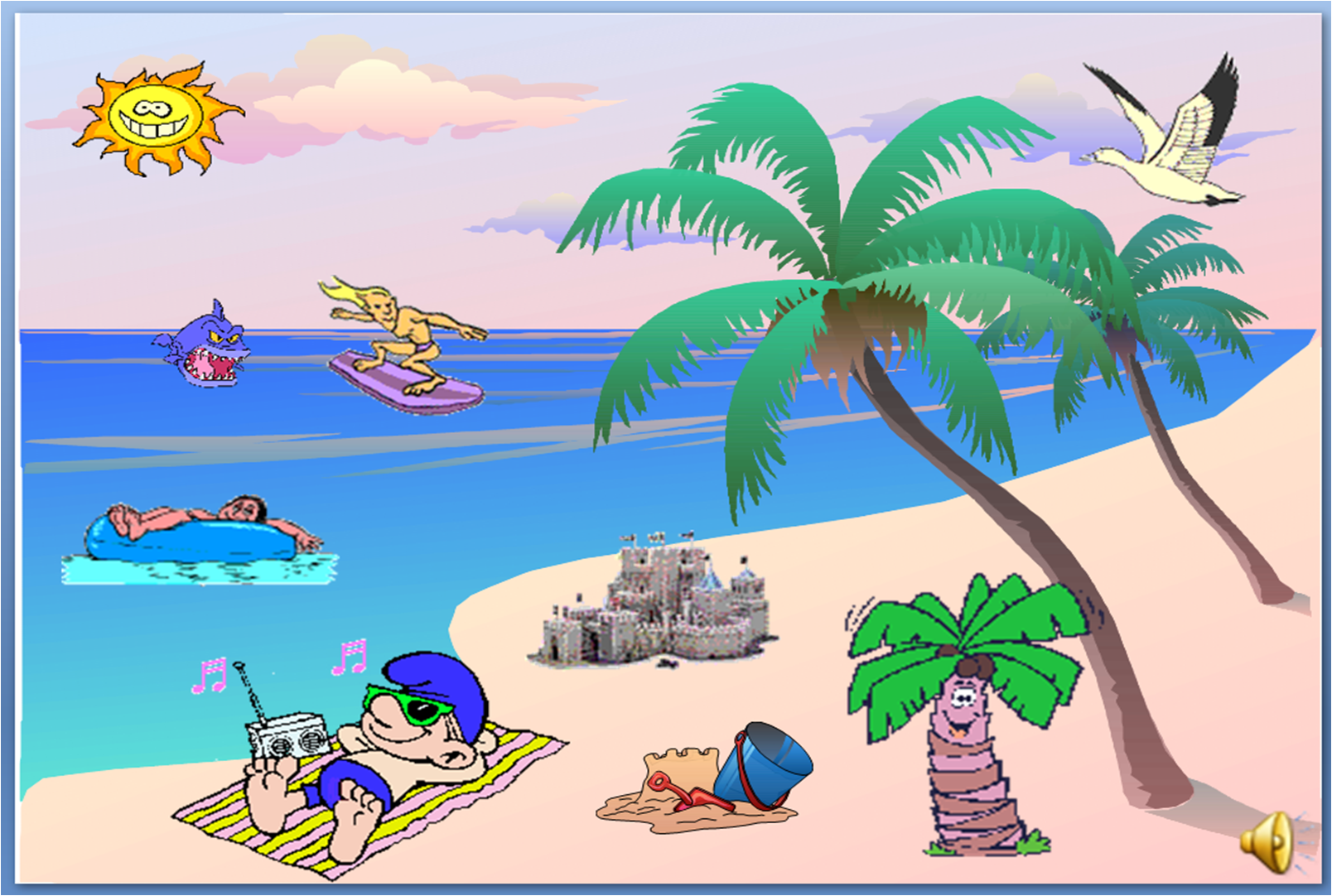 Free Seaside Cliparts, Download Free Seaside Cliparts png images, Free