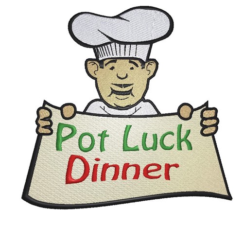 Funny Potluck Lunch Clipart