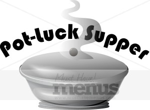 Pot Luck Clipart