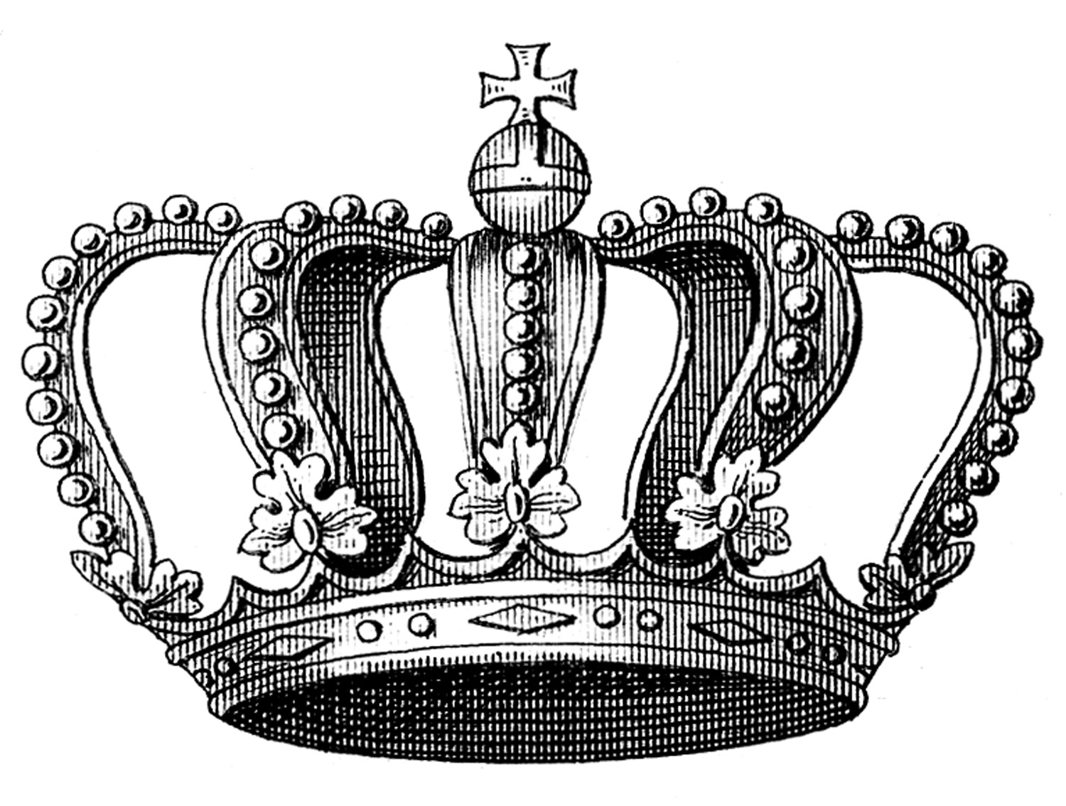 Vintage Crown Clipart