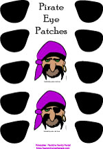 Eye Patch Clipart Printables
