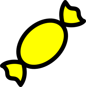 Yellow Candy Clip Art 