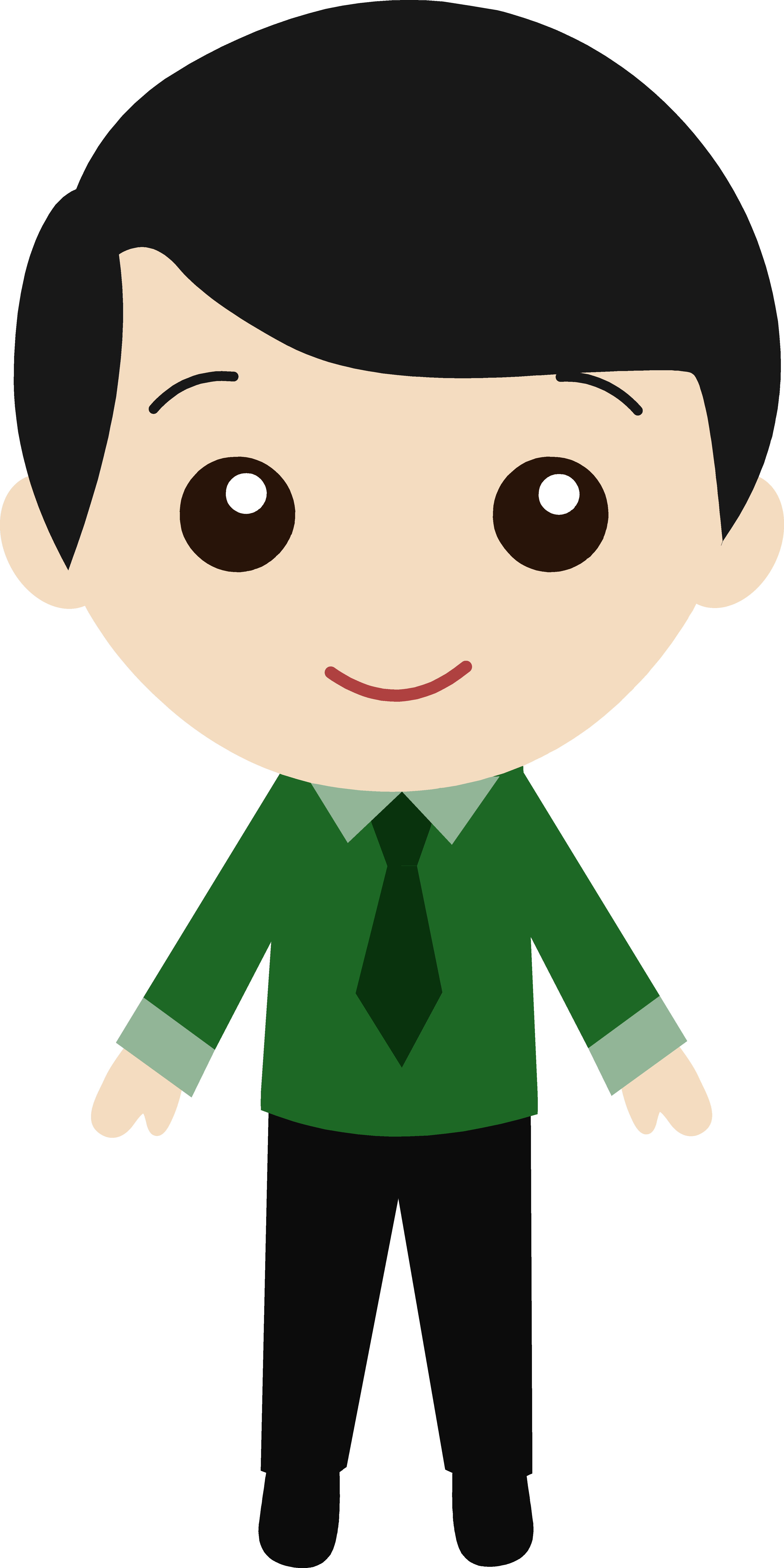 Cartoon clipart boy