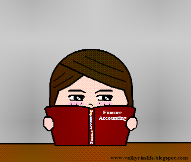 cartoon girl studying gif - Clip Art Library