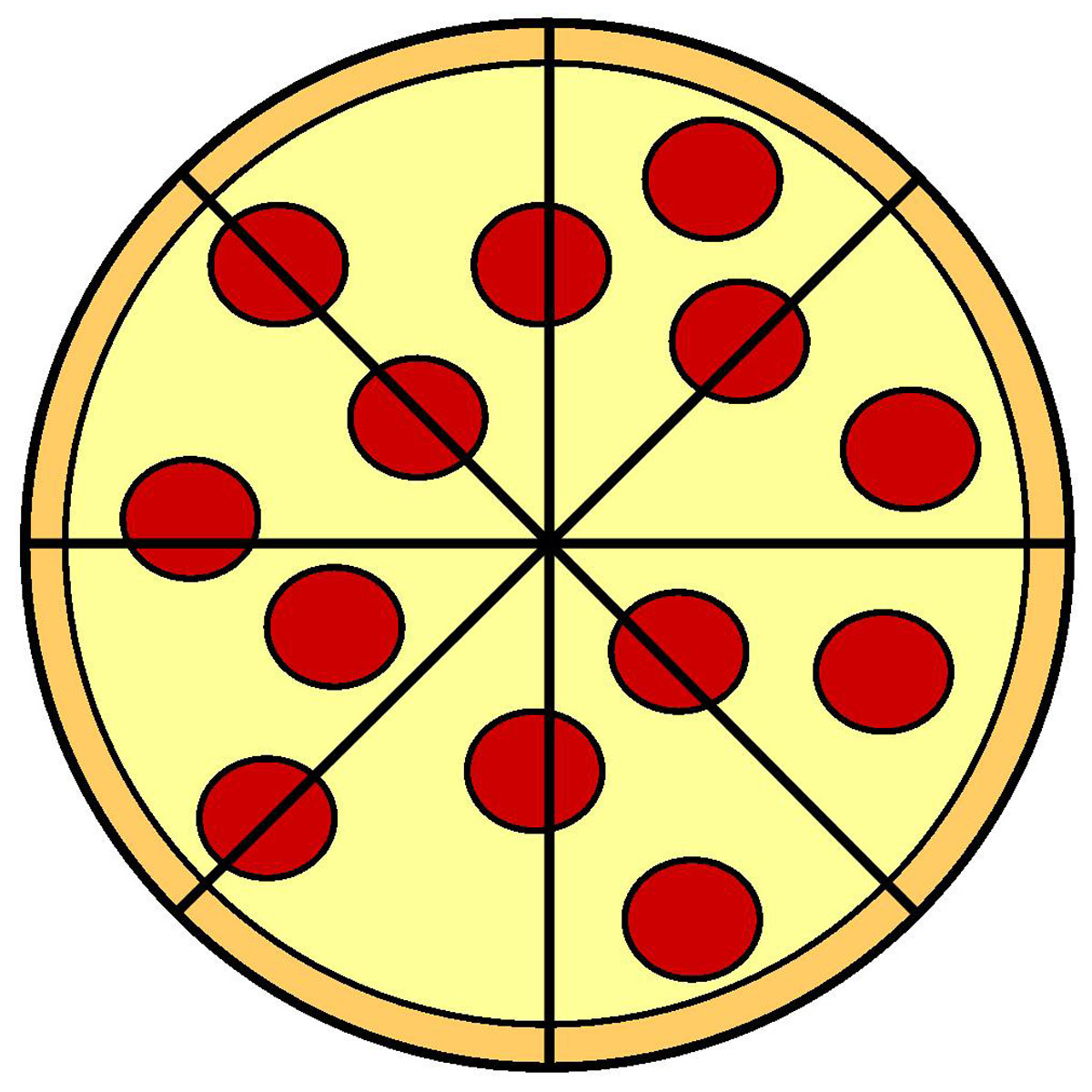 Pizza Cartoon Image