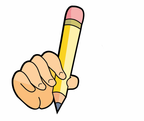 pencil writing clipart gif - Clip Art Library