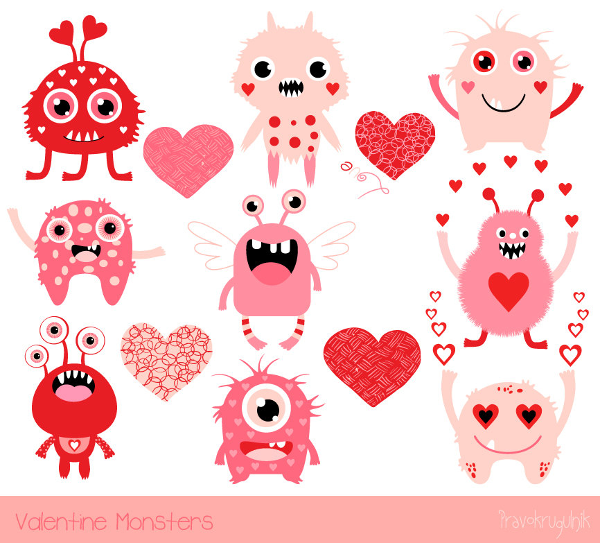 Free Monster Heart Cliparts, Download Free Monster Heart Cliparts png