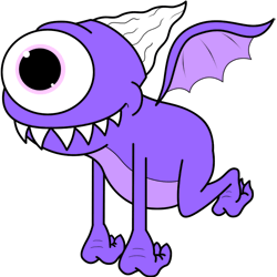 Clipart one eye one horned flying purple people eater