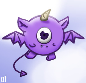 Clipart one eye one horned flying purple people eater