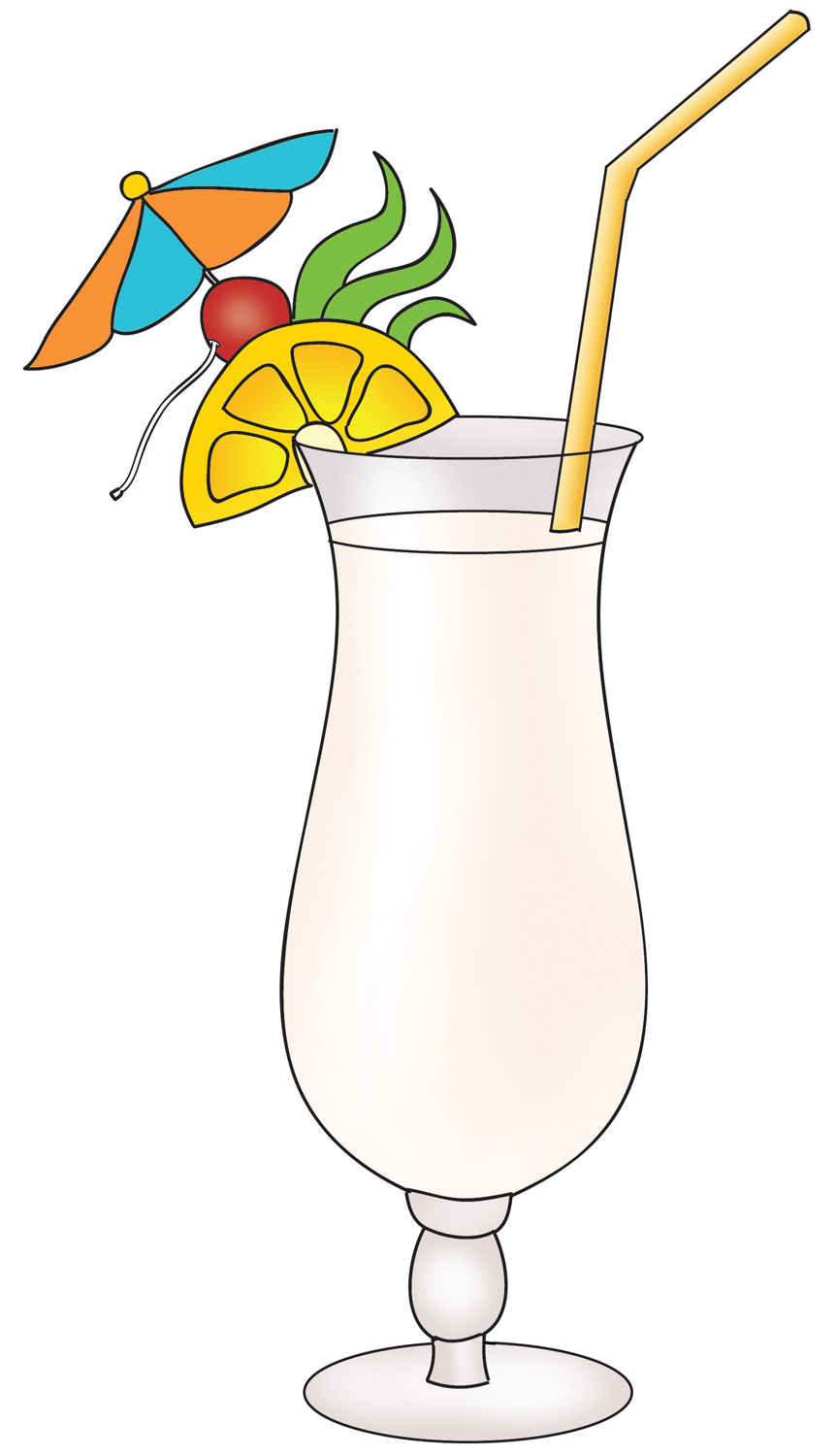 Free Tropical Drinks Cliparts-Vector, Download Free Tropical Drinks