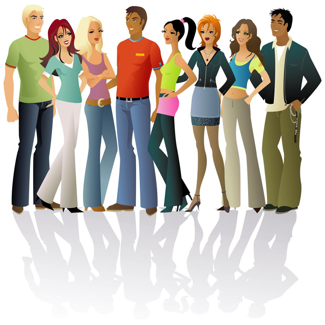 Free Group Casual Cliparts, Download Free Group Casual Cliparts png