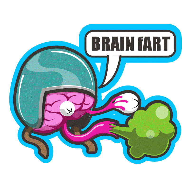 Clip Arts Related To : brain fart. 