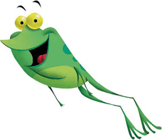 Leap frog clipart