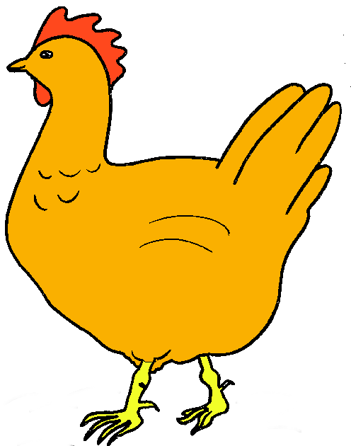 Vintage chicken clipart black and white free