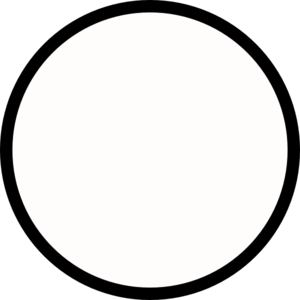 Black Circle Medium Outline Clip Art at Clker