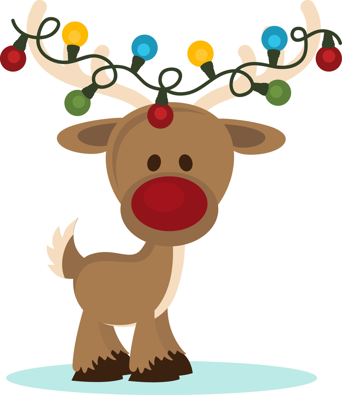Free Funny Reindeer Cliparts, Download Free Funny Reindeer Cliparts png