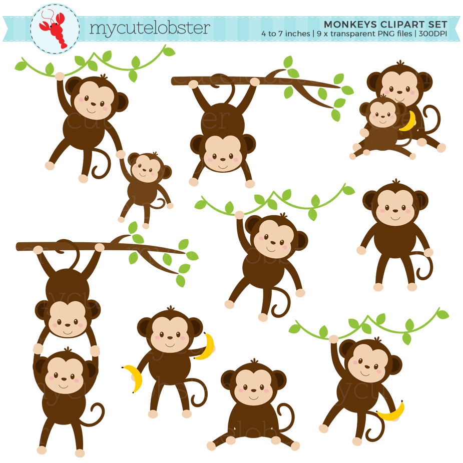 Free Jungle Monkey Cliparts, Download Free Clip Art, Free ...