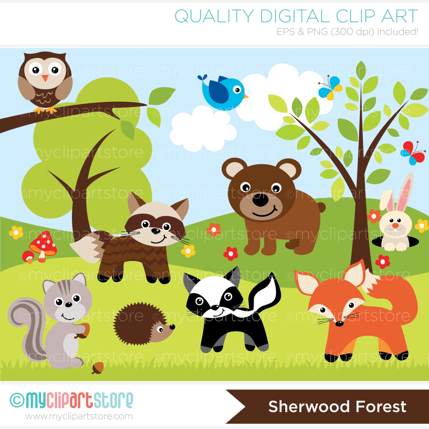 Free Forest Habitat Cliparts, Download Free Clip Art, Free ...