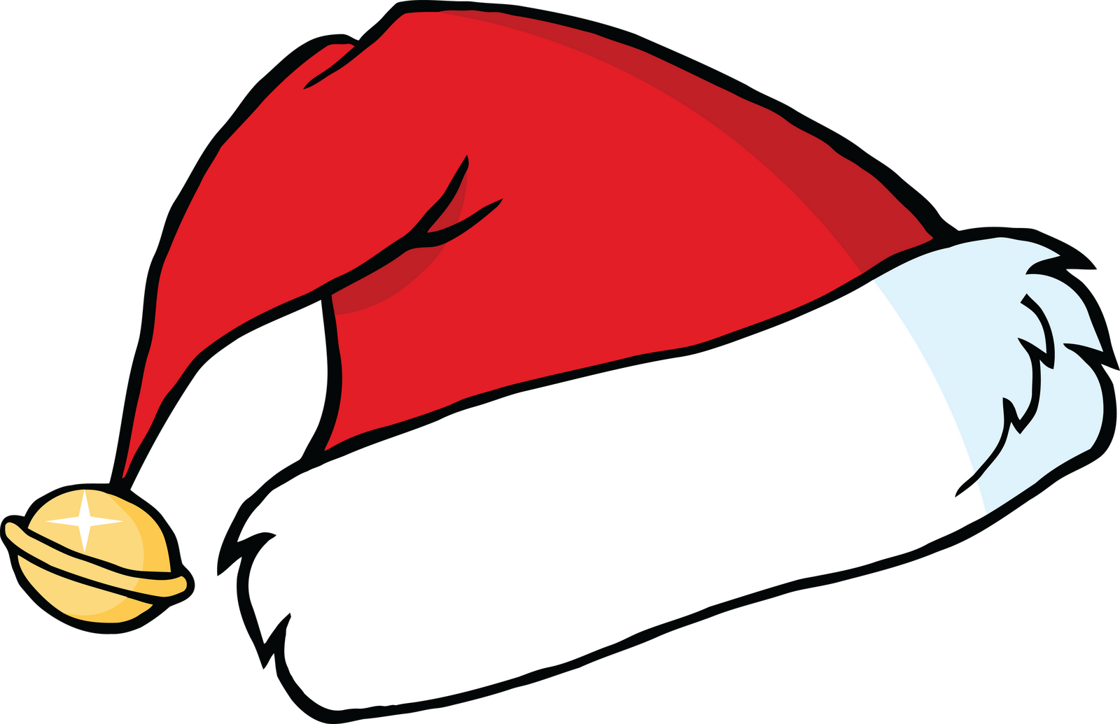 Cartoon Transparent Background Santa Hat Clip Art Library