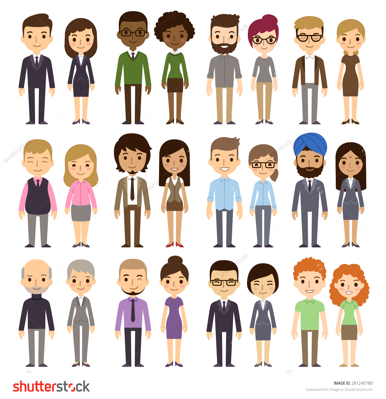 Diversity Clipart Royalty Free