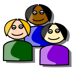 Different people clipart