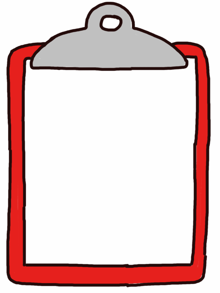 Clipboard Clipart List : 43 clipboard clipart, various colors, high