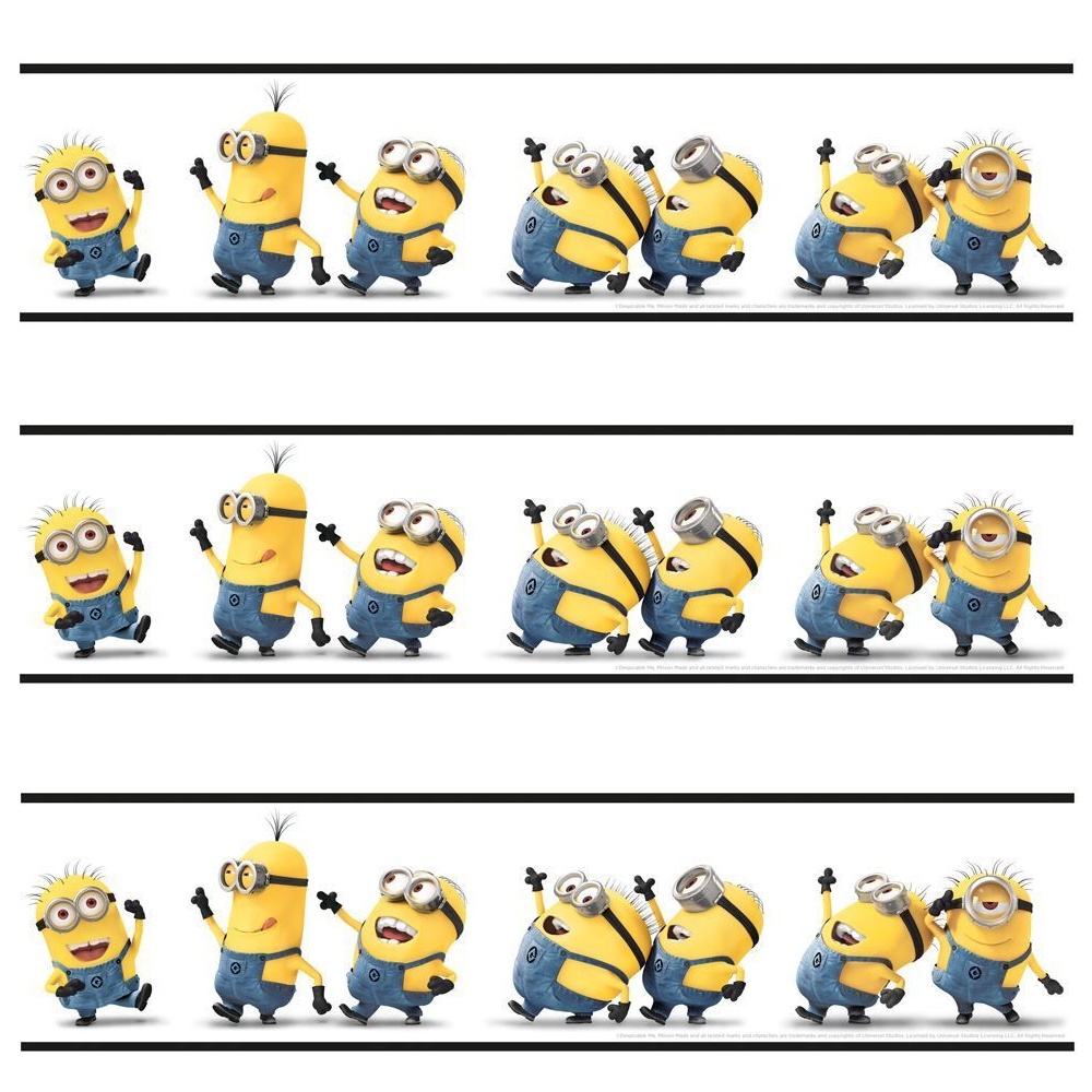 Despicable Me Minions Self Adhesive Official 5m Wallpaper Border