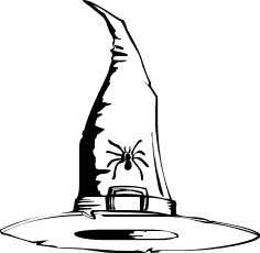 Free Witches Hat Clipart