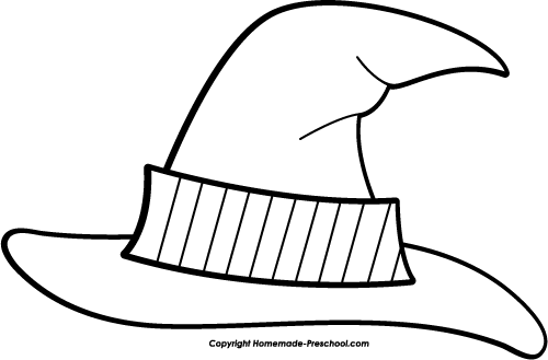 Witch hat clipart free