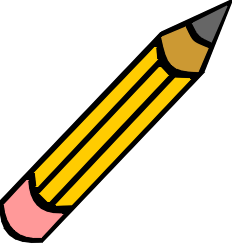 Pad And Pencil Clipart