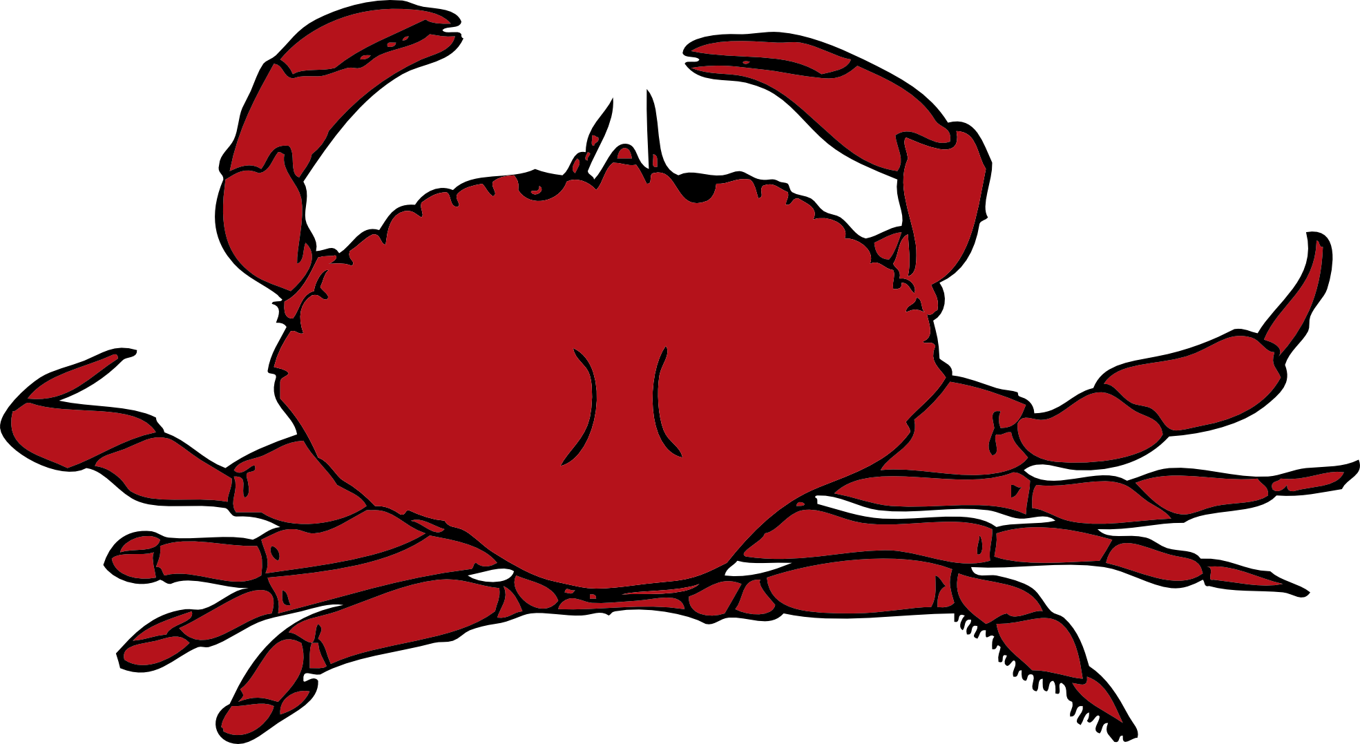 Crab clipart image