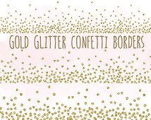 Gold Glitter Overlay Clipart