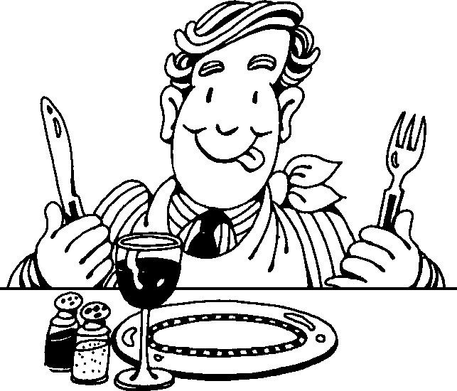 Hungry Person Clipart