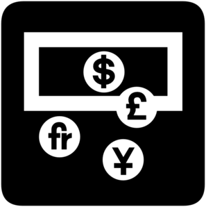 Currency Exchange Sign Clip Art Library