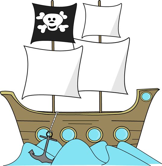 cartoon pirate ship clip art - Clip Art Library