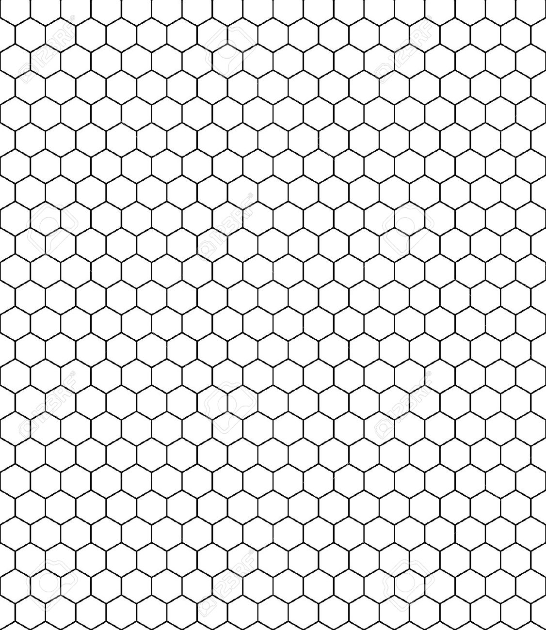 Honeycomb clipart black and white
