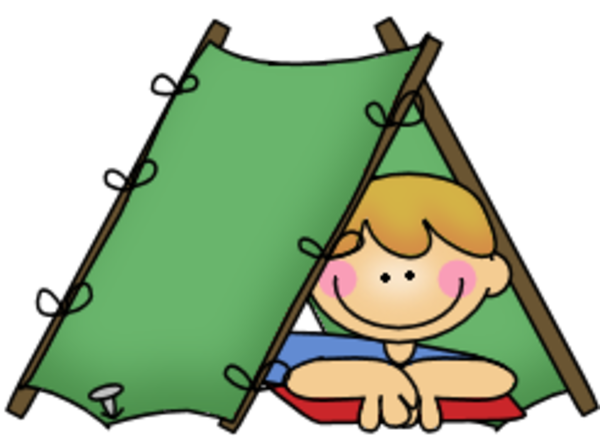 Girls Camp Clipart