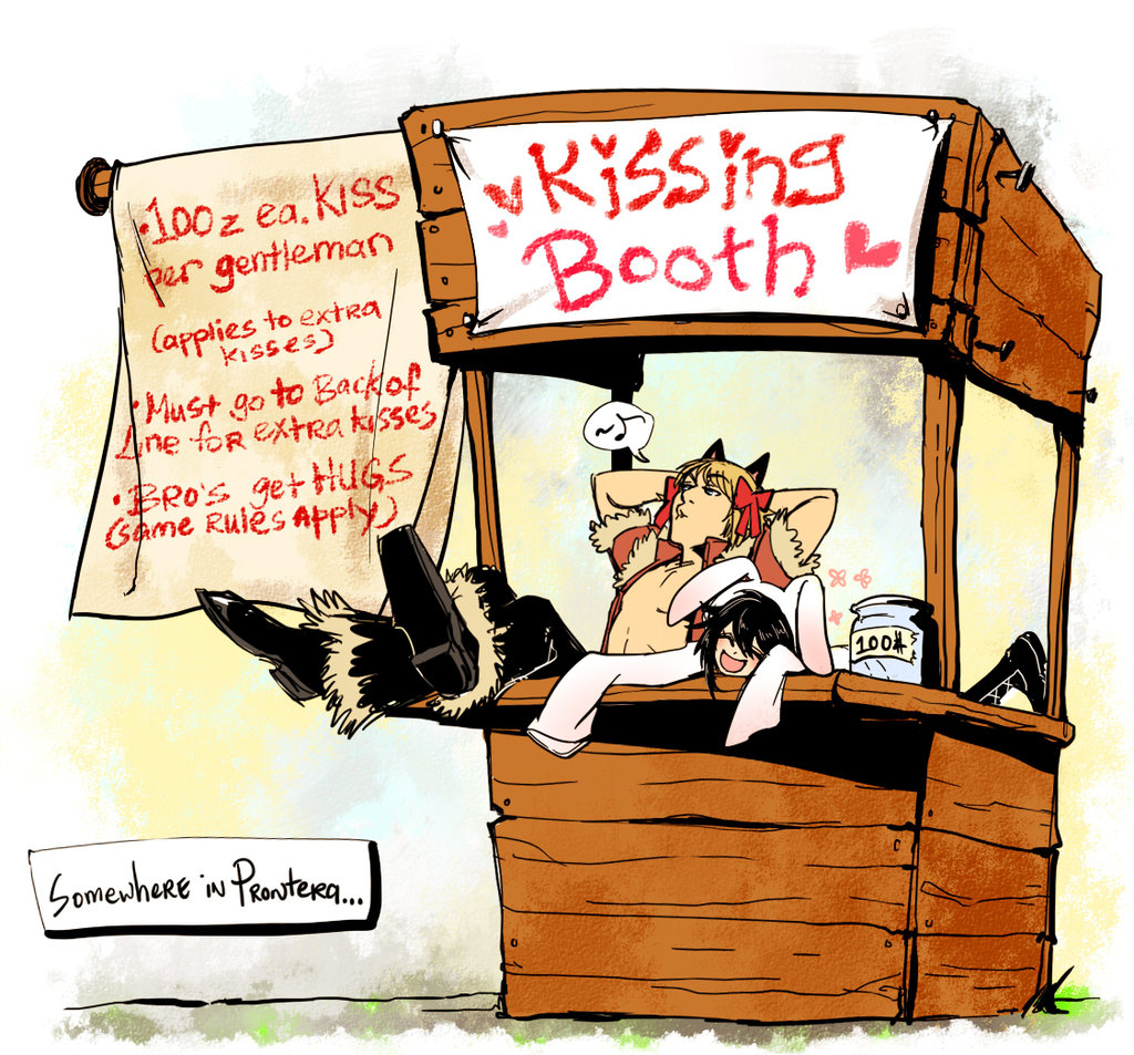 gtro: Kissing Booth by MuscleFace 