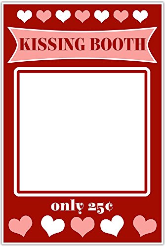 Amazon: Valentine&Day Kissing Booth Social Media Selfie