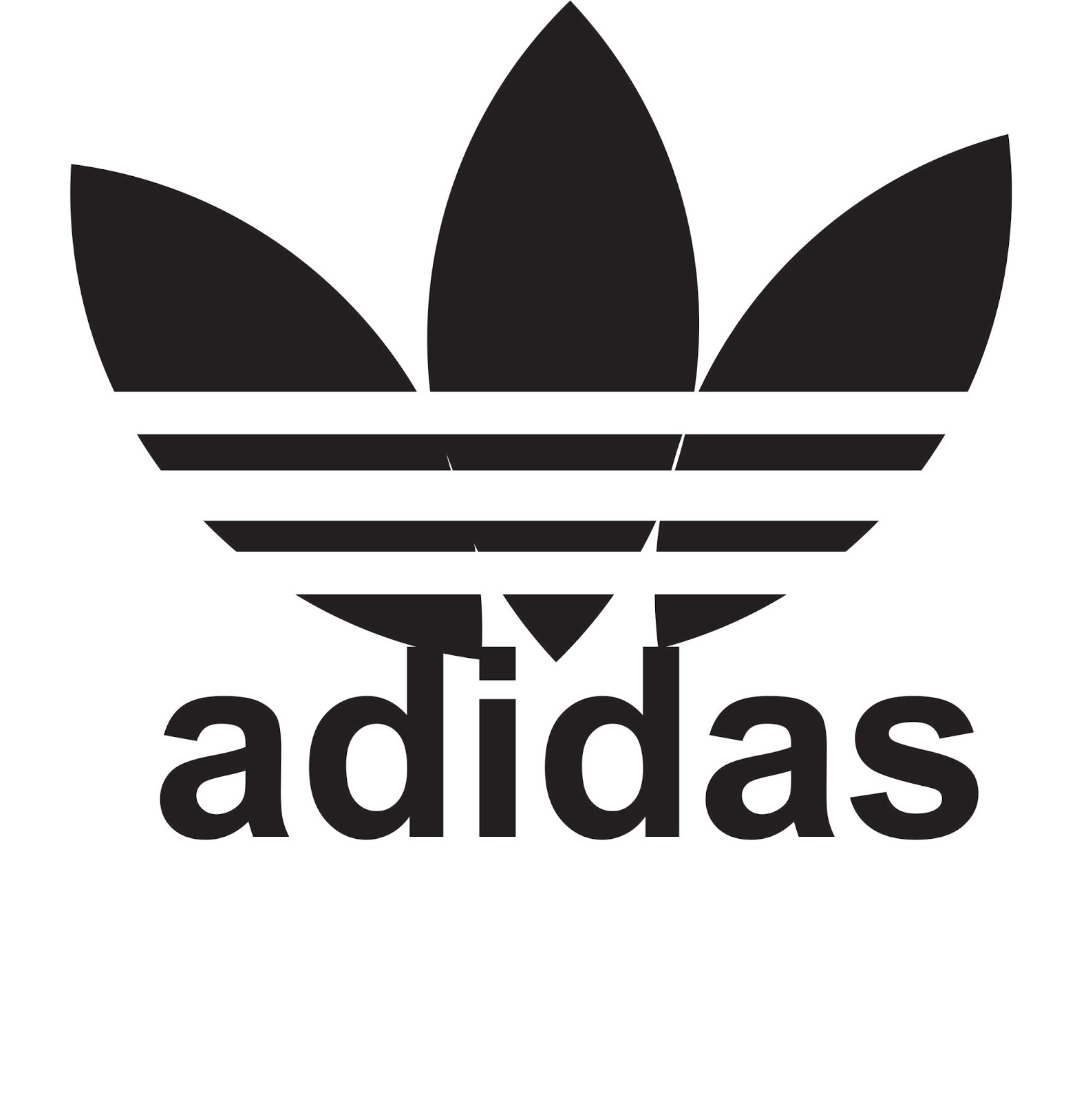 Adidas logo clipart