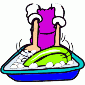 Clean Dishes Clipart 
