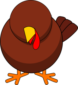 Turkey Without Eyes Clip Art at Clker