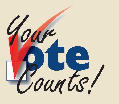 your vote counts clipart