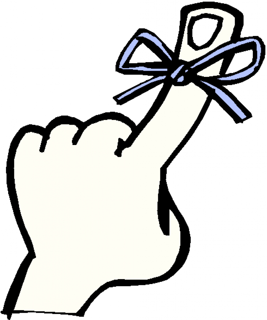 clipart remember finger clipart remember finger finger with string