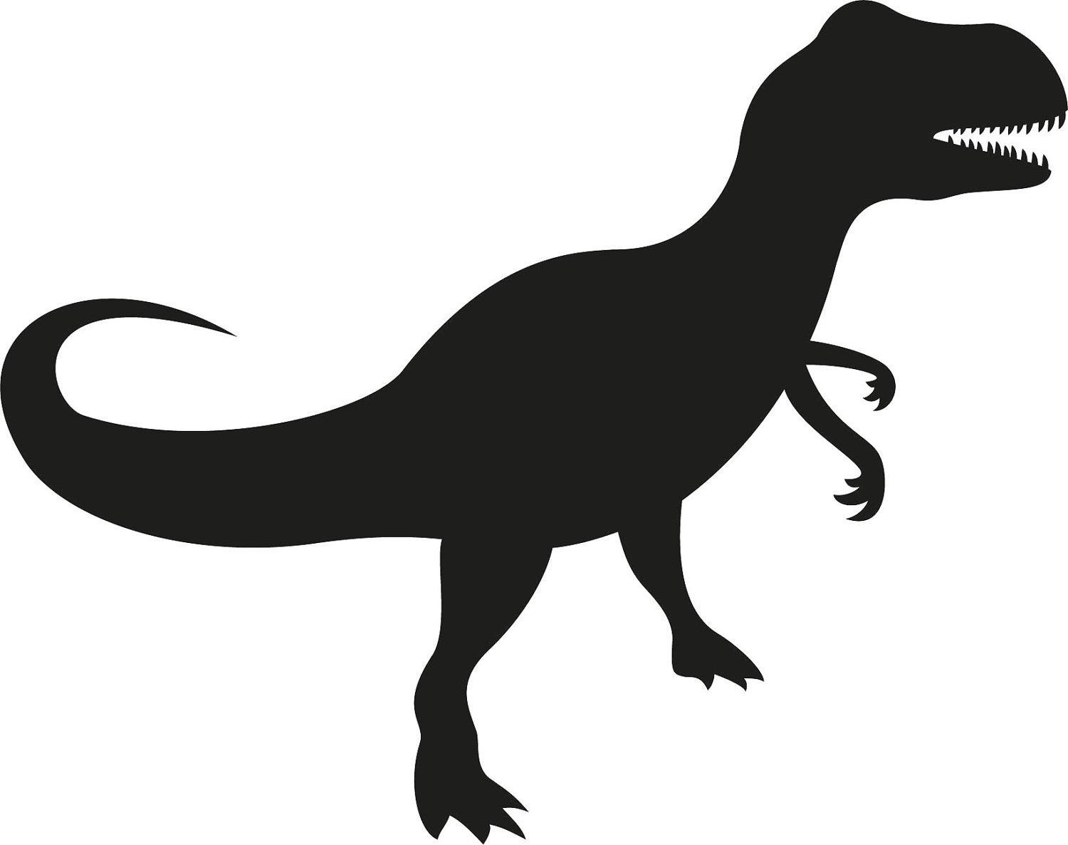 Dinosaur Silhouette Clipart T Rex