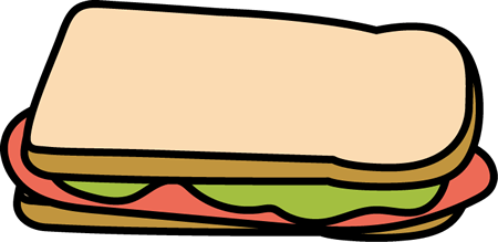 Ham Sandwich Clip Art