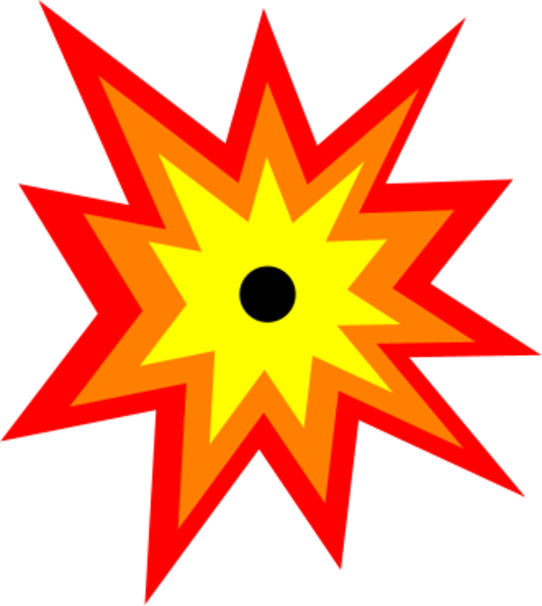 Fire Explosion Clipart